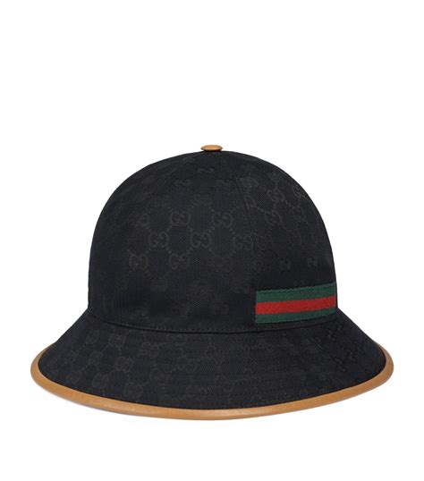 mens black gucci hat|gucci hat price.